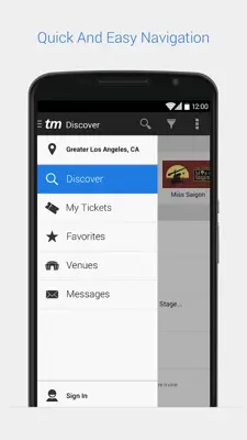 Ticketmaster android App screenshot 4